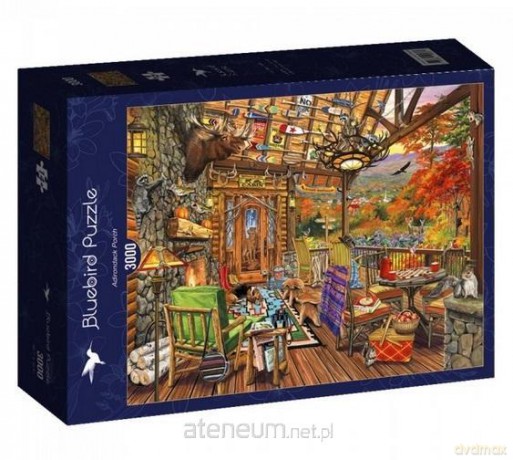 BLUEBIRD 3000 el. Wnętrze chaty w górach [PUZZLE]