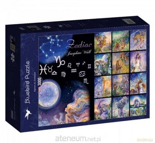 BLUEBIRD 3000 el. Znaki Zodiaku, Josephine Wall [PUZZLE]