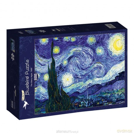 BLUEBIRD 6000 el. Gwiaździsta noc, Vincent van Gogh [PUZZLE]