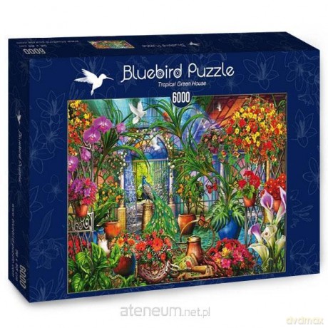 BLUEBIRD 6000 el. Tropikalny domek [PUZZLE]