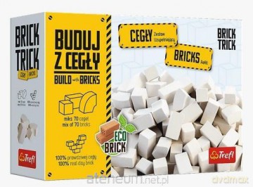 Brick Trick - Cegły zamkowe białe 70szt