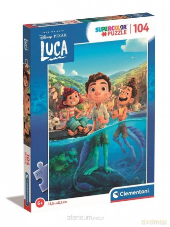 CLEMENTONI 104 el. Super Kolor Luca [PUZZLE]