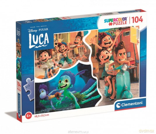 CLEMENTONI 104 el. Super Kolor Luca [PUZZLE]