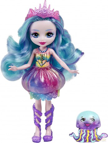 Enchantimals Lalka Meduza + figurka Stingley HFF34