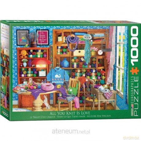 EUROGRAPHICS 1000 el. All you knit is love [PUZZLE]