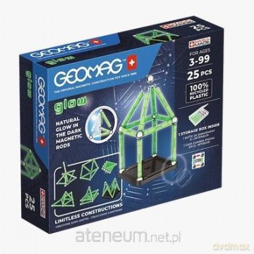 Geomag Glow Recycled 25 el. [KLOCKI]