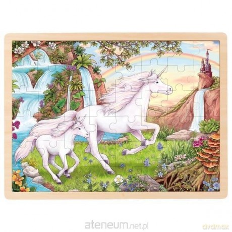 GOKI Jednorożce, 48 el. [PUZZLE]