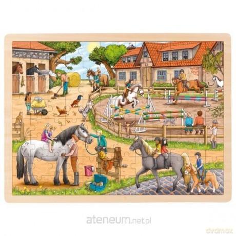 GOKI Szkółka Jeździecka, 96 el. [PUZZLE]
