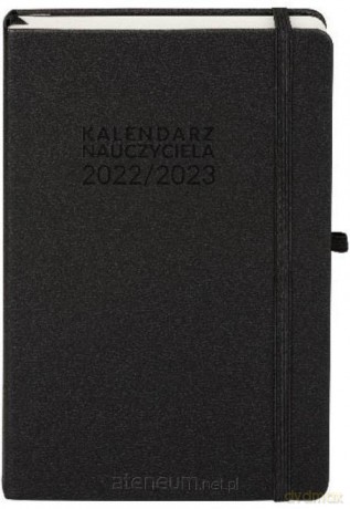Kalendarz 2022/2023 A5 Nauczyciela TDW czarny [KALENDARZ]