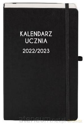 Kalendarz 2022/2023 A5 Ucznia TDW czarny [KALENDARZ]