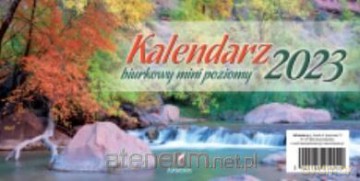Kalendarz 2023 Biurkowy mini poziomy [KALENDARZ]