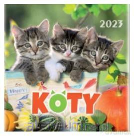 Kalendarz 2023 Wieloplanszowy Koty [KALENDARZ]