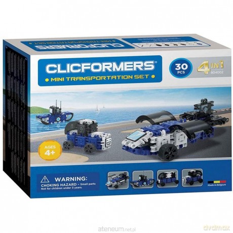 Klocki Clicformers Mini Transportation Set 30 el. [KLOCKI]