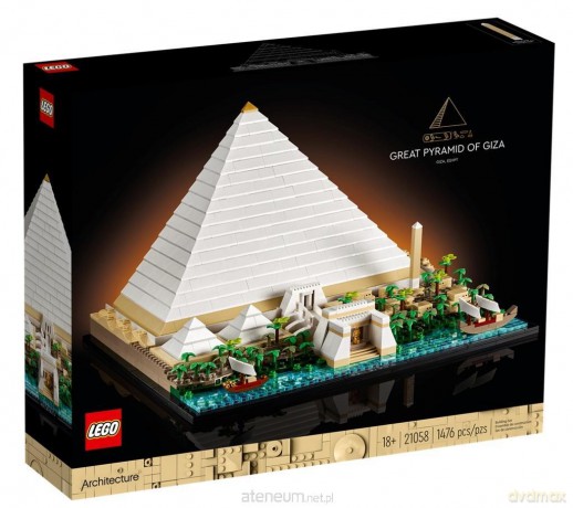 LEGO ARCHITECTURE Piramida Cheopsa (21058) [KLOCKI]
