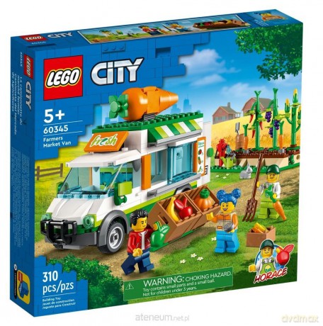 LEGO CITY Furgonetka na targu (60345) [KLOCKI]