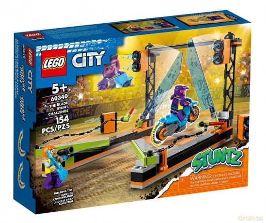 LEGO CITY Wyzwanie kaskaderskie: ostrze (60340) [KLOCKI]