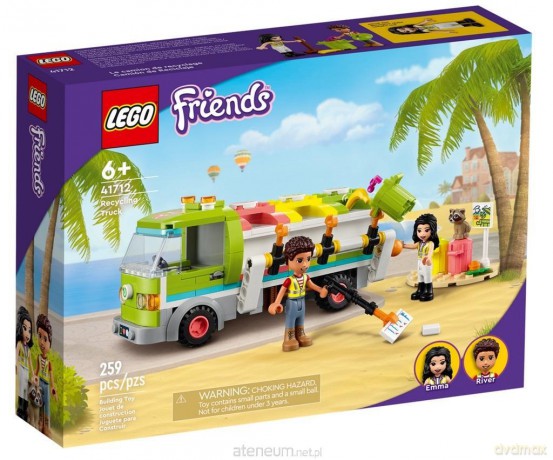 LEGO FRIENDS Ciężarówka recyklingowa (41712) [KLOCKI]