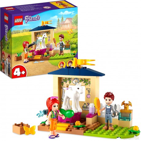 LEGO FRIENDS Kąpiel dla kucyków w stajni (41696) [KLOCKI]