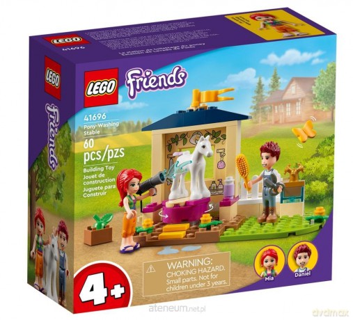 LEGO FRIENDS Kąpiel dla kucyków w stajni (41696) [KLOCKI]