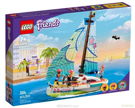 LEGO FRIENDS Stephanie i przygoda pod żaglami (41716) [KLOCKI]
