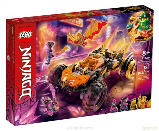 LEGO NINJAGO Smoczy krążownik Cole'a (71769) [KLOCKI]