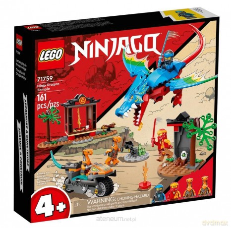 LEGO NINJAGO Świątynia ze smokiem ninja (71759) [KLOCKI]