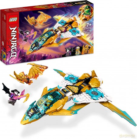 LEGO NINJAGO Złoty smoczy odrzutowiec Zane'a (71770) [KLOCKI]