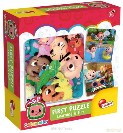 LISCIANI Cocomelon - Pierwsze puzzle - Nauka to zabawa [PUZZLE]