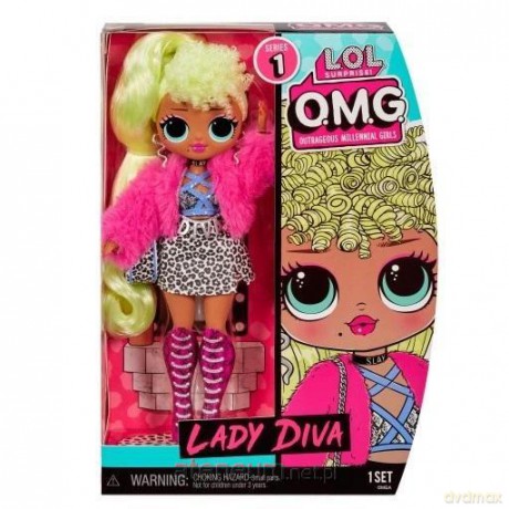 LOL Surprise OMG Core Doll S1 Lady Diva (4 szt)