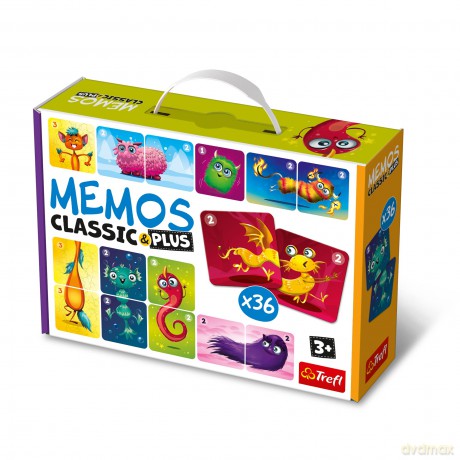 Memo Classic&Plus Cute monsters [GRA]