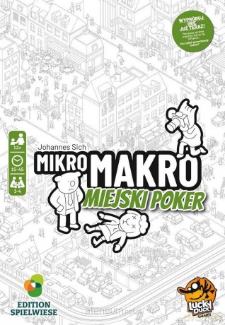 MikroMakro: Miejski poker [GRA PLANSZOWA]