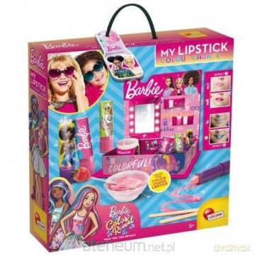 Pomadka zmieniająca kolor Barbie