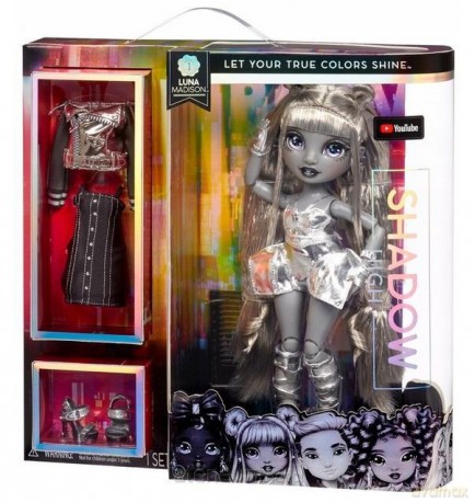 Rainbow High Top Secret Luna Madison (3 szt)
