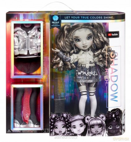 Rainbow High Top Secret NicoleSteelTitanium (3 szt)