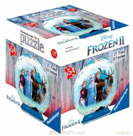 RAVENSBURGER 3D 54 el. Kula: Kraina Lodu 2 [PUZZLE]