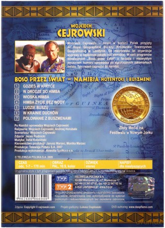 Boso Przez Świat: Namibia - Wojciech Cejrowski [DVD]
