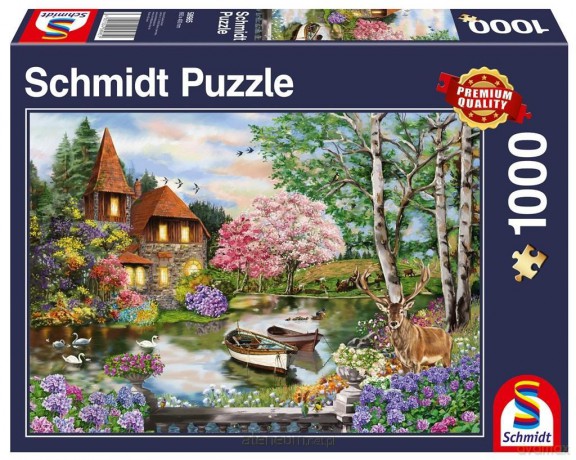 SCHMIDT 1000 el. Dom nad jeziorem [PUZZLE]
