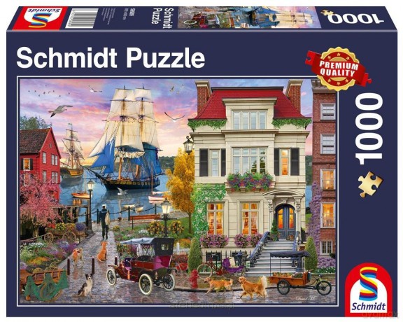 SCHMIDT 1000 el. Miasto portowe [PUZZLE]