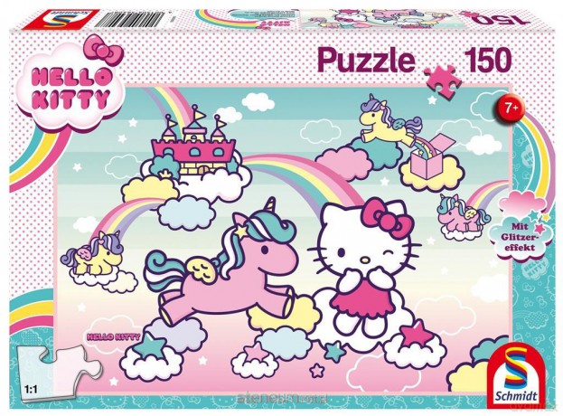 SCHMIDT 150 el. Hello Kitty Jednorożec [PUZZLE]