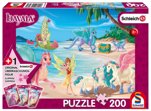 SCHMIDT 200 el. Smocza wyspa + figurka Bayala [PUZZLE]