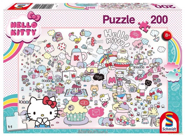 SCHMIDT 200 el. Świat Hello Kitty [PUZZLE]