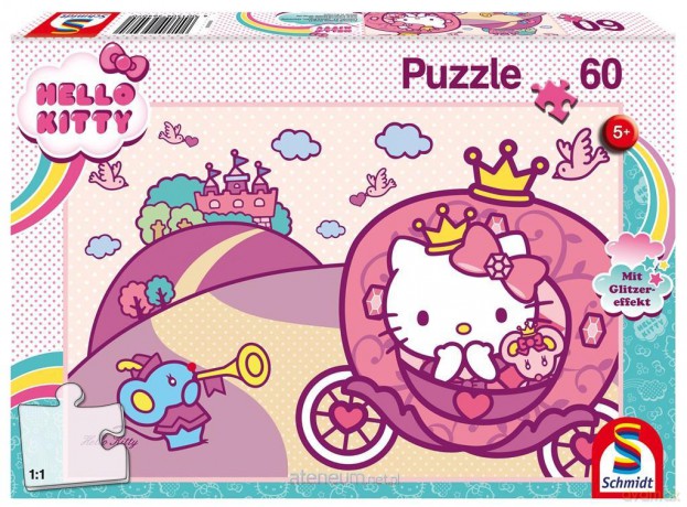 SCHMIDT 60 el. Hello Kitty Księżniczka [PUZZLE]