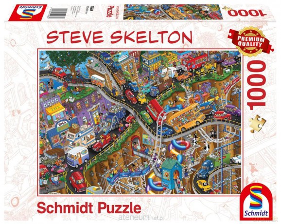 SCHMIDT PQ 1000 el. Steve Skeleton Godziny szczytu [PUZZLE]
