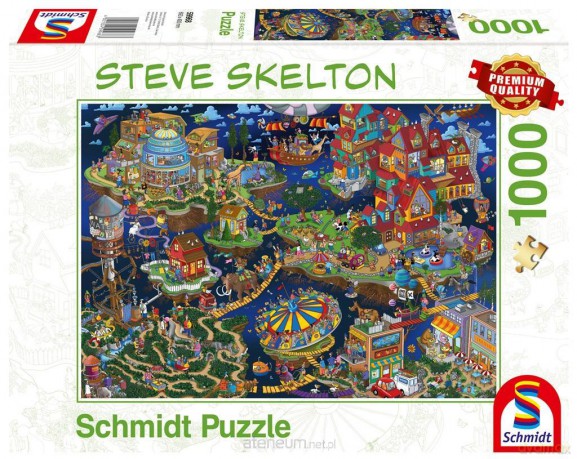 SCHMIDT PQ 1000 el. Steve Skeleton Miasto ze snu [PUZZLE]