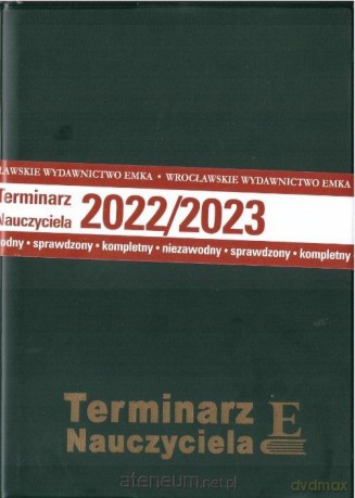 Terminarz Nauczyciela 2022/2023 BR [KALENDARZ]