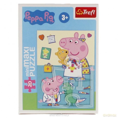 TREFL 20 el. miniMaxi Beztroski dzień Peppy 4 [PUZZLE]