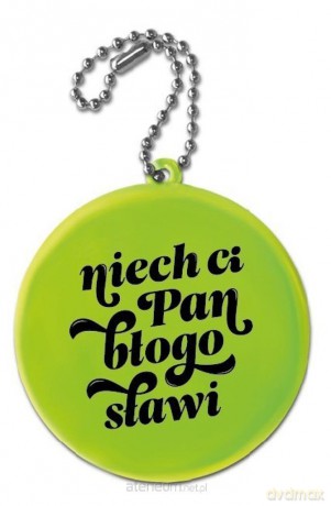 Zawieszka odblaskowa - Błogosławieństwo