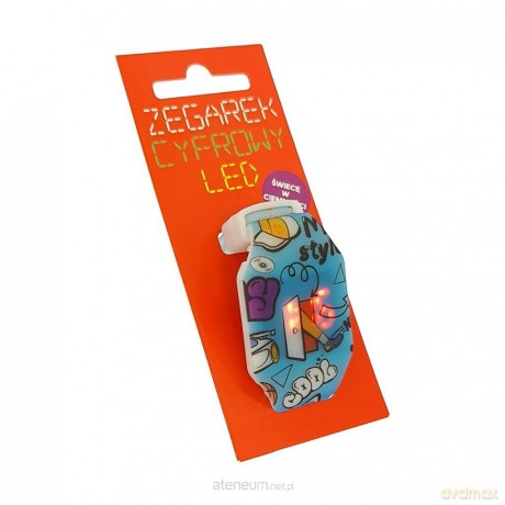 Zegarek cyfrowy LED hobby