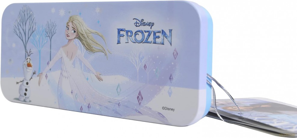 Zestaw lakierów do paznokci Frozen z naklejkami