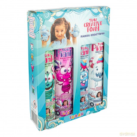 Zestaw Tubi Pianka 200 ml 4szt mix